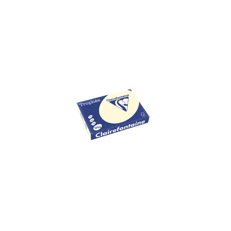 Promotion Saisonnière Clairefontaine, Papier universel, Trophée, A4, 120g, ivoire, 1242C