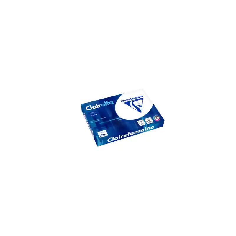 Retour Gratuit Clairalfa, Papier multifonction, A4, 250 g, Extra blanc, 2230C