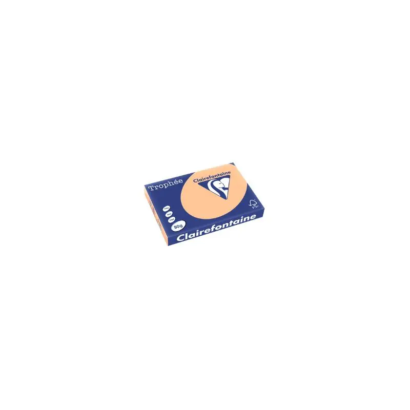 Clairefontaine, Papier universel, Trophée, A3, 80g, abricot, 1996C Marque