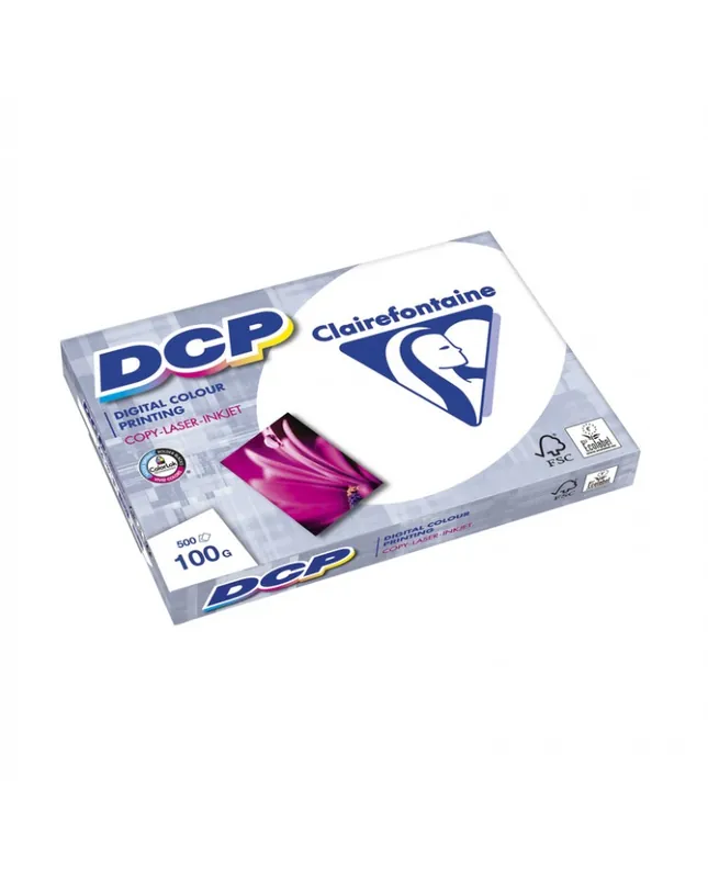 Usine Directe Clairefontaine, Papier, A3, Blanc, 100g, DCP, CIE 170, Ramette de 500 feuilles, 1822C