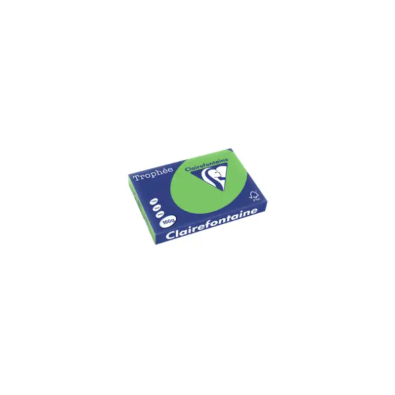 Clairefontaine, Papier Trophée, A3, 160G, Vert menthe, 1035C Livraison Gratuite