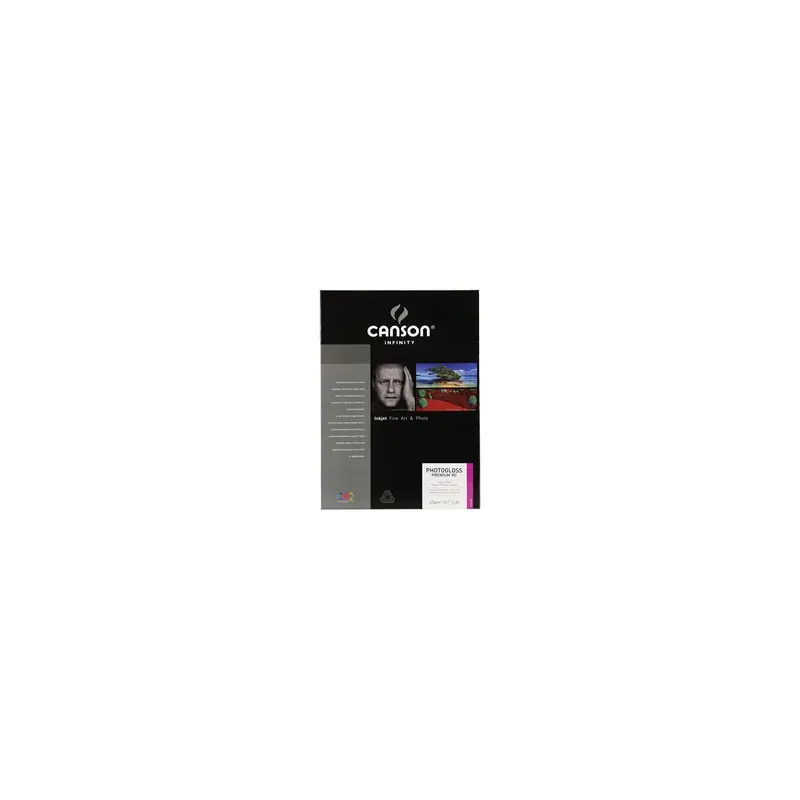 Canson, Infinity, Papier photo, PhotoGloss, Premium, RC, A3, 270g, C206231004 Haute Qualité