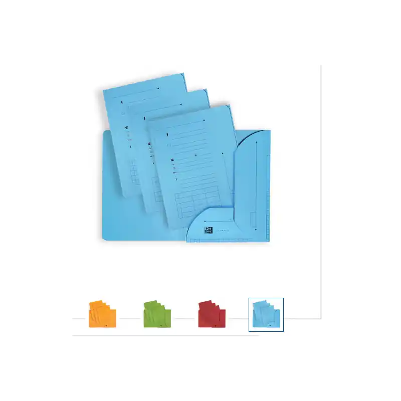 Bon Plan Oxford, Chemises, ULTIMATE, 2 rabats, A4, Assorti, 25 pièces, 100330154