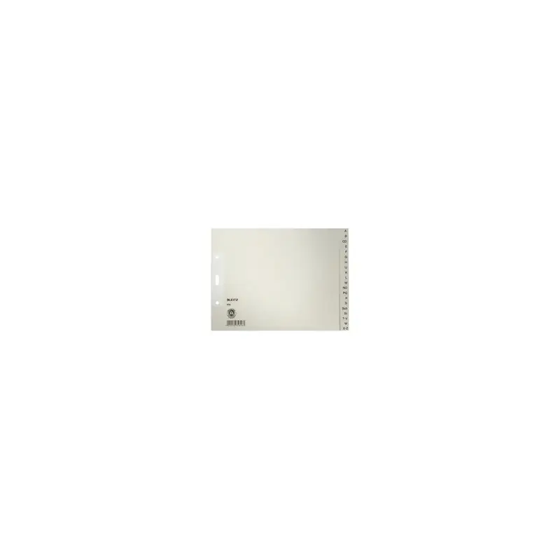 Leitz, Intercalaires en papier naturel, A-Z, A4 Plus, mi-hauteur, 1210-00-85 Pas Cher