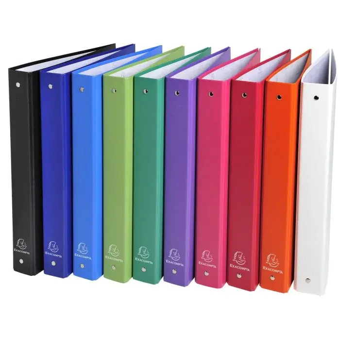 Classeur à 4 anneaux – Dos 40 mm – Assortiment EXACOMPTA Prix Promo