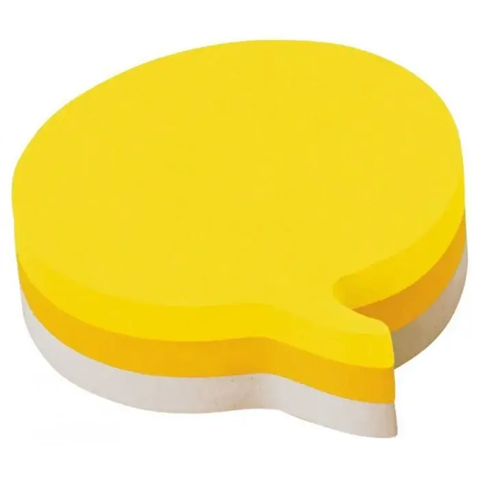 Produit De Marque POST-IT Notes adhésives tricolore - Bulle
