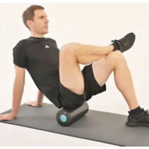 Rouleau de massage 2 en 1, noir/bleu Meilleure Vente