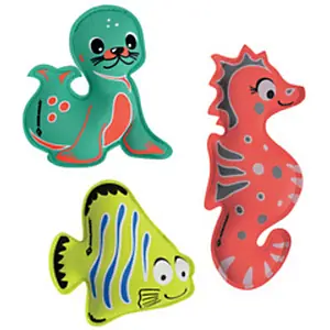 Vente Flash Petits animaux de plongée en néoprène, set de 3
