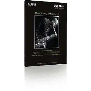 Usine Directe Epson Pap Photo Traditionnel 330g 25f. A3+ (32,9×48,3cm), 330 g/m², A3+, 25 feuilles, 130 µm, – SureColor SC-T7200D-PS – SureColor SC-T7200-PS – SureC