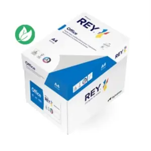REY Papier A4 blanc Office – 80g – Boîte de 2500 feuilles Solde