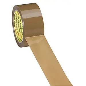 Acheter En Ligne Scotch Ruban adhésif d’emballage polypropylène premium silencieux 40 microns – 50 mm x 100 m – Havane