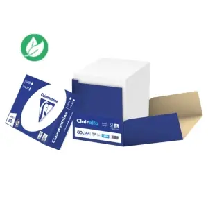 Clairefontaine Papier A4 blanc Clairalfa – 80g – Boîte de 2500 feuilles Affaire À Saisir