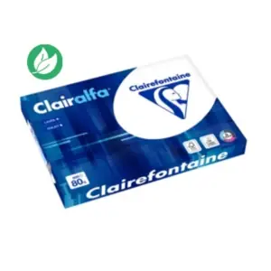 Clairefontaine Papier A3 blanc Clairalfa – 80g – Ramette de 500 feuilles Pas Cher