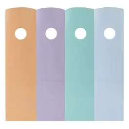 Haute Qualité Set de 4 porte-revues mag-cube aquarel couleurs assorties